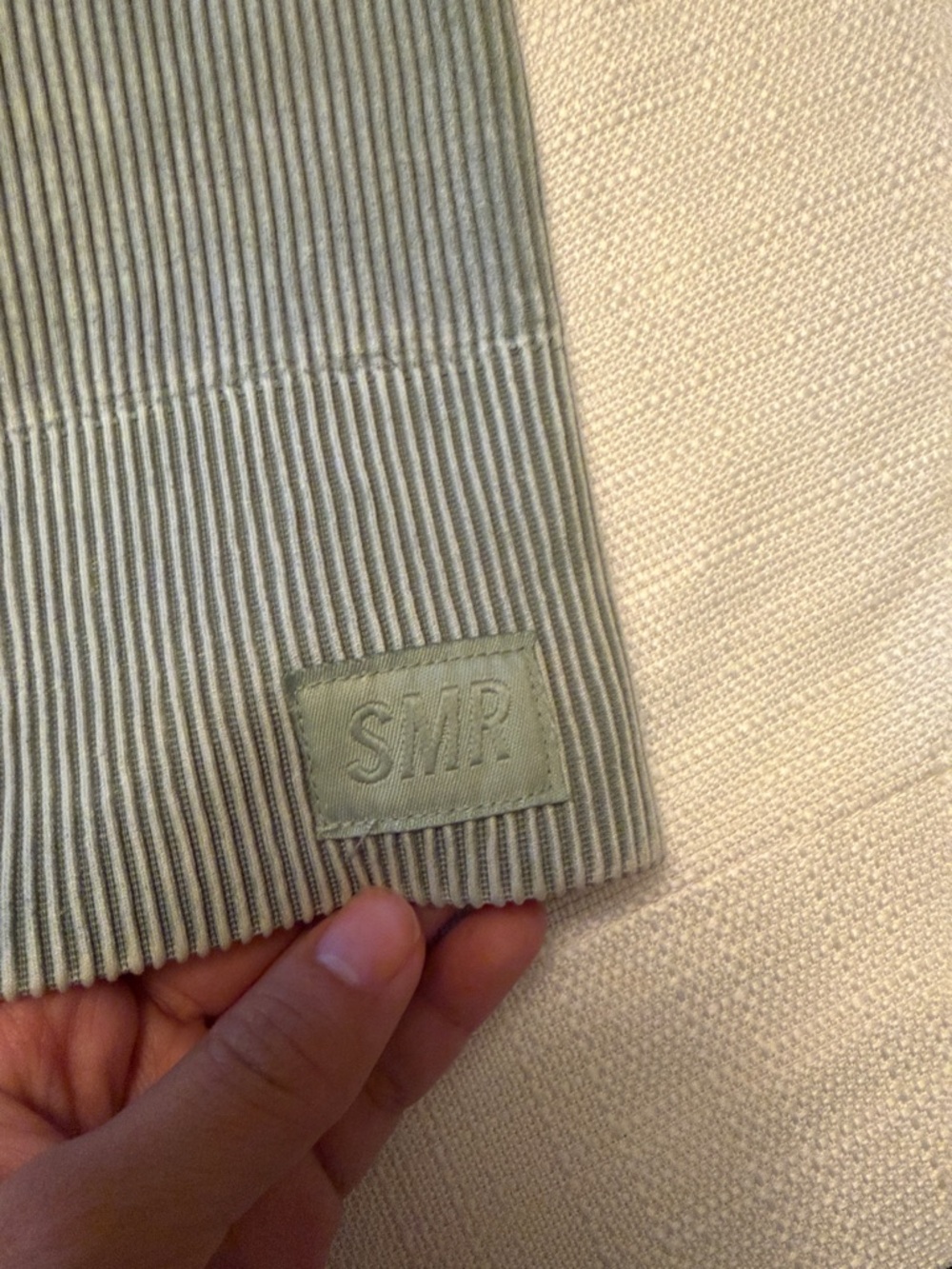SMR Ribbed Tank Top - Picture 3 of 6